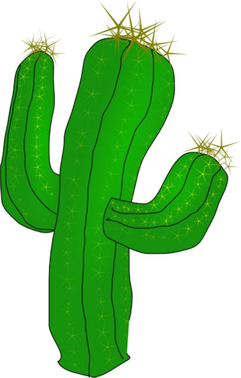 Desert Cactus Clipart Clipart Kid 3 Clipartix