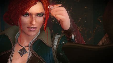 X Px Free Download HD Wallpaper Red Haired Female Illustration The Witcher Wild
