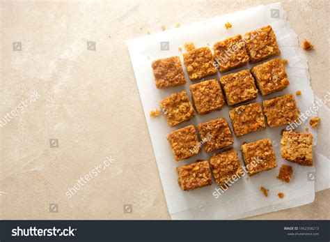 Energy Bites Fudges Oatmeal Healthy Snack Stock Photo