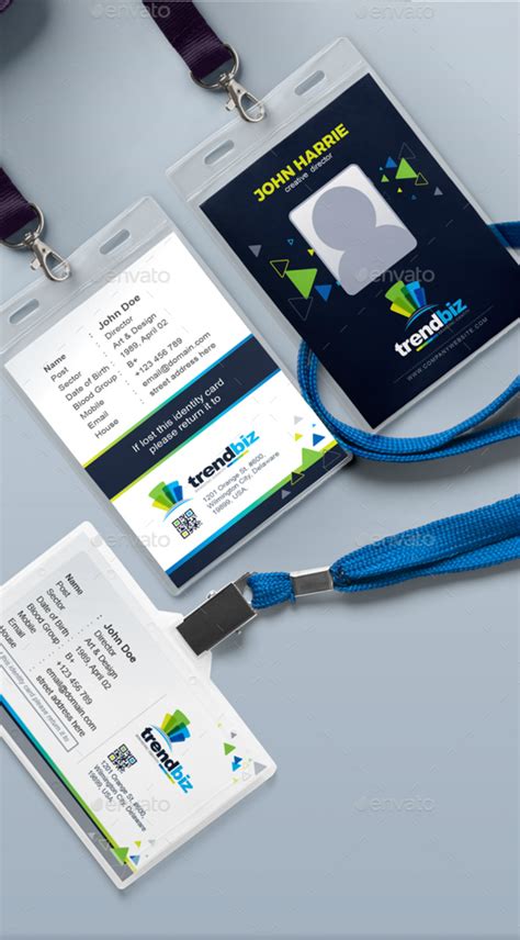 Free 47 Professional Id Card Designs In Psd Eps Ai Ms Word