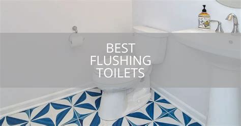 7 Best Flushing Toilets 2023 Reviews Sebring Design Build