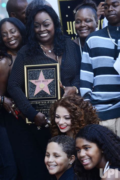 Photo Barry White Receives Posthumous Star On Hollywood Walk Of Fame