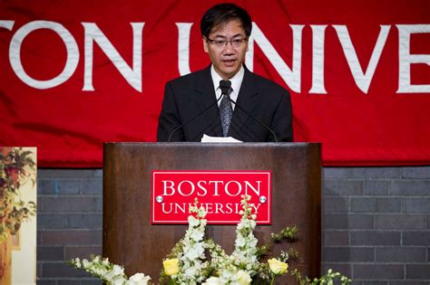 Pictures From The Lingzi Lu Memorial At Boston University