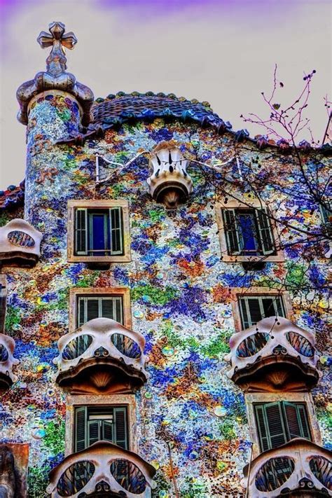 Casa Batlló Antonio Gaudi Architecture Barcelona Spain Sagrada