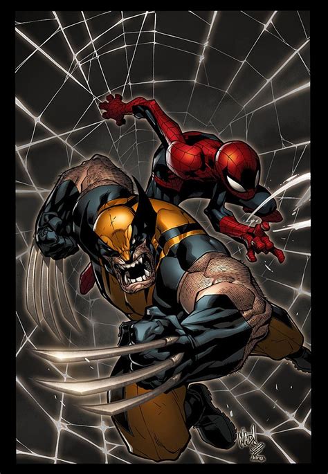 Spider Manwolverine By Zeb Wells Joe Madureira Hc Hardcover Comic