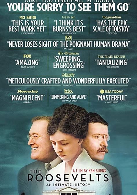 The Roosevelts An Intimate History Tv Show Information And Opinions Fiebreseries English