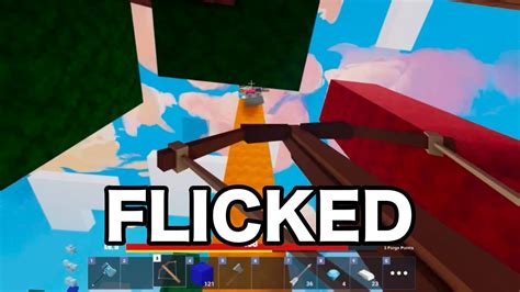 2 Insane Crossbow Flicks In Roblox Bedwars 🏹 ⚔️ Youtube