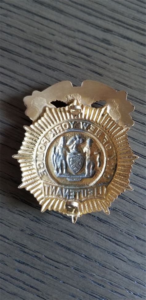 Collectors Badges Auctions Obsolete New York City Police Chief Of Staff