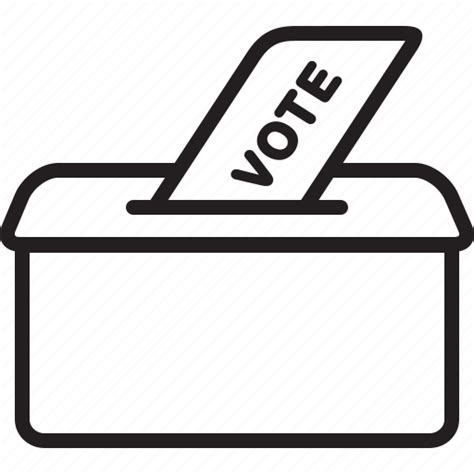 Ballot Box Election Vote Voter Icon Download On Iconfinder
