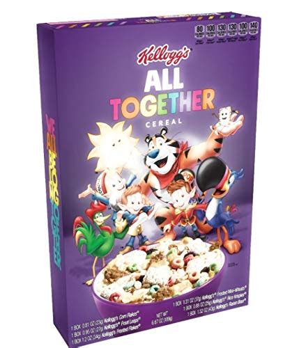 Kelloggs All Together Cereal Glaad Pride Lgbt Limited Edition New