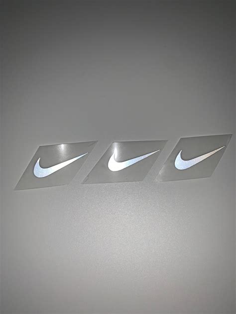 M Reflective Mini Nike Swoosh Logo Heat Transfer Iron On Etsy