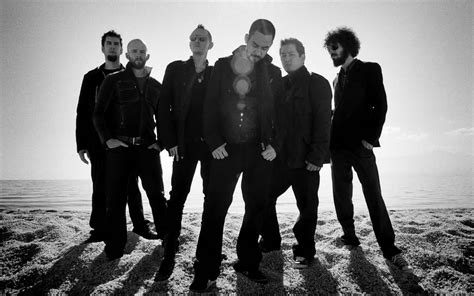 Download Wallpaper 3840x2400 Linkin Park Band Members Coast