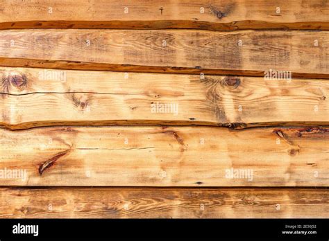 Light Rough Wood Uneven Edge Planks Outside Wall Rural Flat Wooden