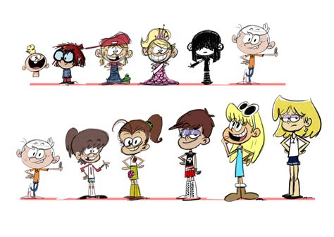Early Version Of The Louds By Chris Savino Theloudhouse