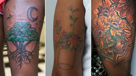 Details More Than 52 Purple Tattoo On Dark Skin Best Incdgdbentre