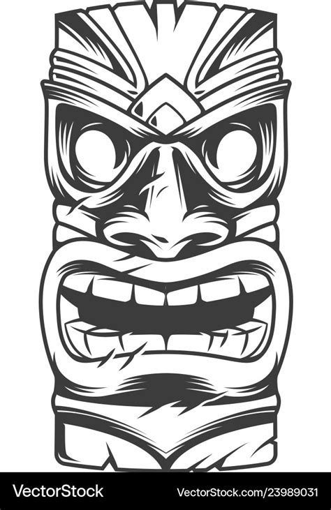 Tribal Tiki Mask
