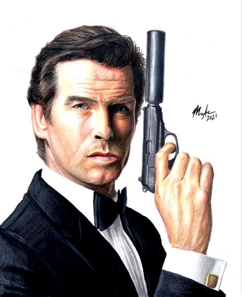 007 James Bond Pierce Brosnan By Sweatymonkeys On Deviantart