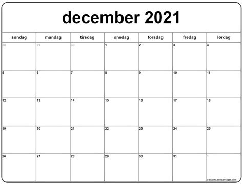 Download dansk kalender apk 1.19 for android. december 2021 kalender Dansk | Kalender december