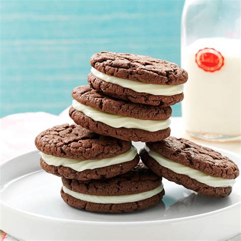 Quick Chocolate Sandwich Cookies Recipe How To Make It