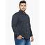 Buy Online Navy Blue Solid Casual Shirt At Best Price  Plussin
