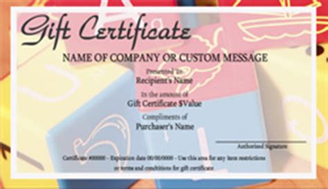 Uncommon goods made it easy to select, draft a my friends love getting giftcards for uncommon goods! Babysitting and Infant Care Gift Certificate Templates ...