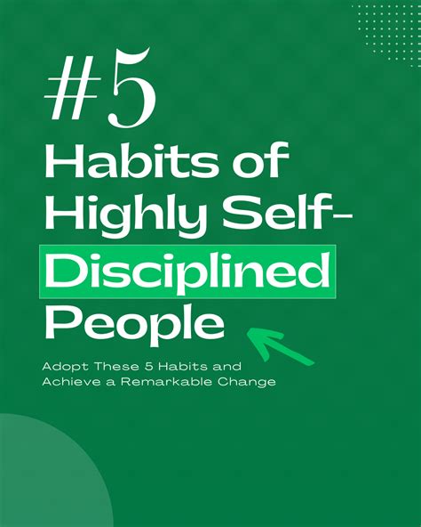 5 Habits Of Highly Self Disciplined People By Priya Verma Jun 2023