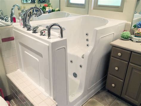 A walk in bathtub can make bathing safer and easier for the elderly who have to deal with physical conditions that make getting in and out of even though a walk in bathtub can make a dramatic difference in a person's quality of life, it's not considered a medical necessity by medicare or medicaid. Does Medicare Pay For Walk in Tubs [Complete Guide ...