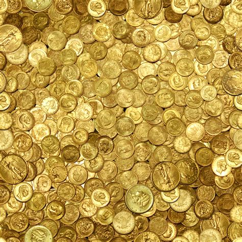 Seamless Gold Coins By Bartalon On Deviantart