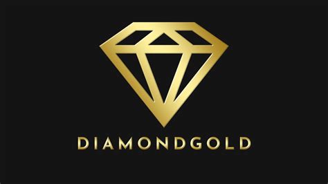 Diamond Gold Logo Design - Photoshop Tutorial - YouTube