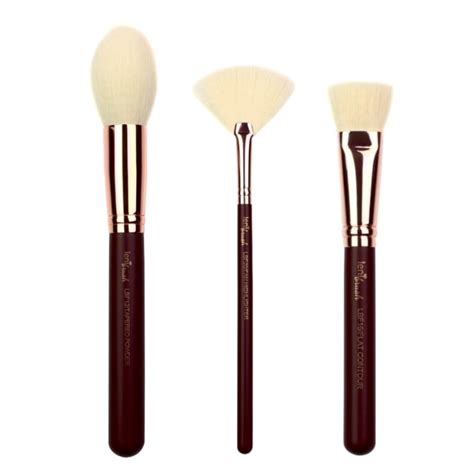 Lenibrush Cosmetic Brush Set Face Definition Set 3 Midnight Plum Edition Brush Kits