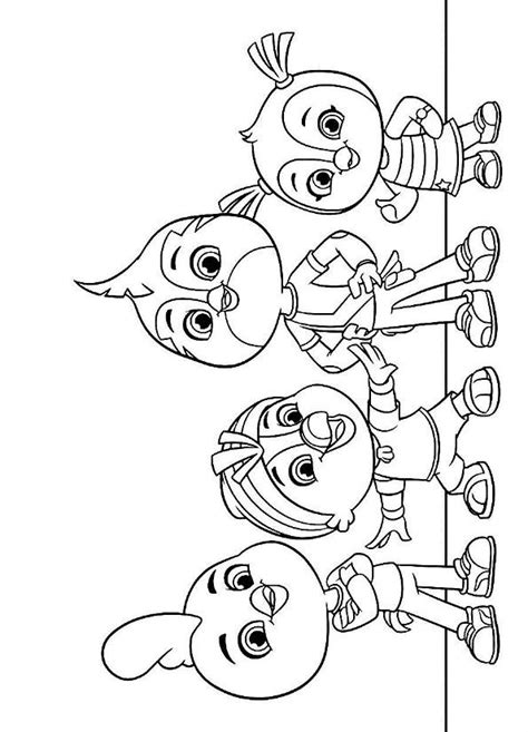 Great selection of super wings coloring pages to print and color. Kids-n-fun.com | Coloring page Top Wing Top Wing