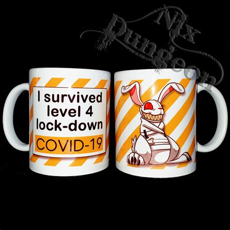 Survived Lock Down Mug On The Hive Nz Sold By Nix Dungeon