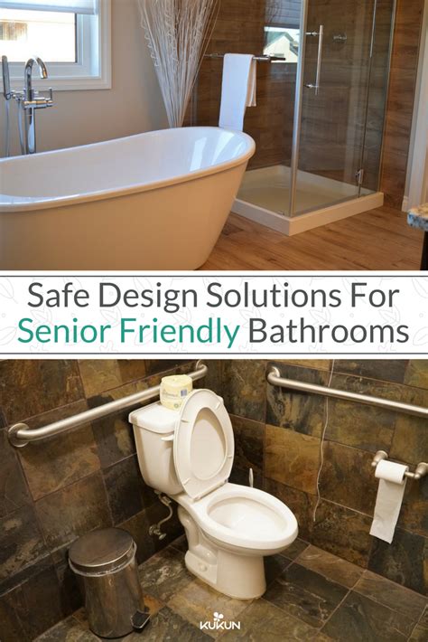 The bathroom door should be able to be opened easily and intuitively and be at least 80 centimeters wide. Safe Design Solutions for Senior Friendly Bathrooms | Glass shower enclosures, New bathroom ...