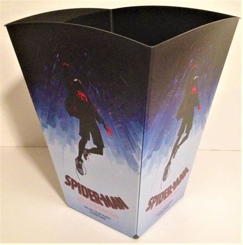 Spider Man Into The Spider Verse Movie Theater Exclusive Oz Popcorn Tub EBay