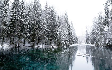 1680x1050 Winter Cold Lake 1680x1050 Resolution Hd 4k Wallpapers