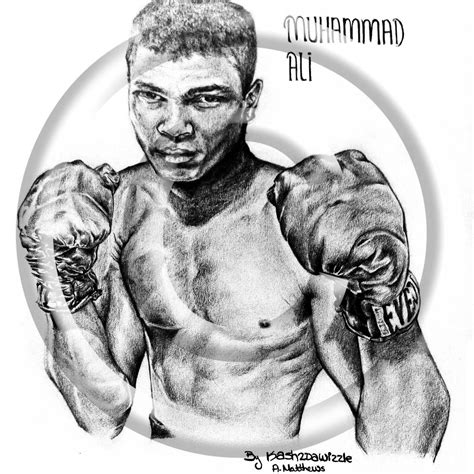 Muhammad Ali Legend Drawing Impresión y póster Etsy España