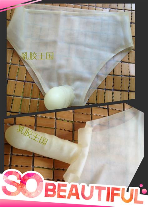 Free Shipping Latex Panties Latex Briefs Belt Jj Sets Egg Tank