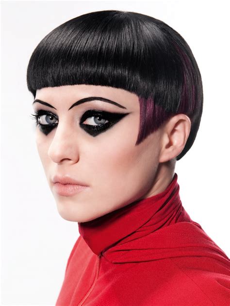 Here are the 42 most popular haircuts to make a stylistic thinning hair and brittle textures are a challenge with short hairstyles for older women. Slick short hairstyle with mid forehead bangs and two tone ...