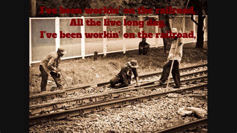 Ive Been Working On The Railroad Lyrics Nursery Rhymes Song For Kids