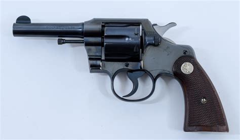 Lot 1931 Colt Official Police 38 Revolver