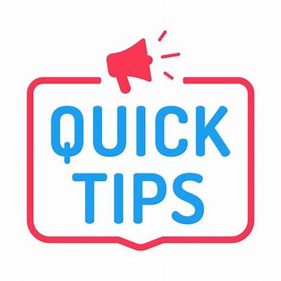Tips Quick Icon Vector Illustration Badge Shipping