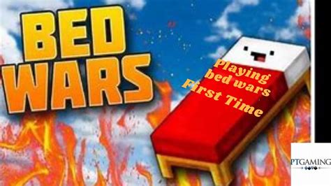 Playing Bed Wars First Time Pt Gaming Youtube