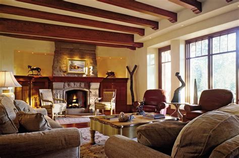 Traditional Living Room By Jeanne Blenkush And Tea2 Architects In