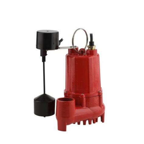 Red Lion Rl Sc V Hp Cast Iron Sump Pump With Vertical Switch