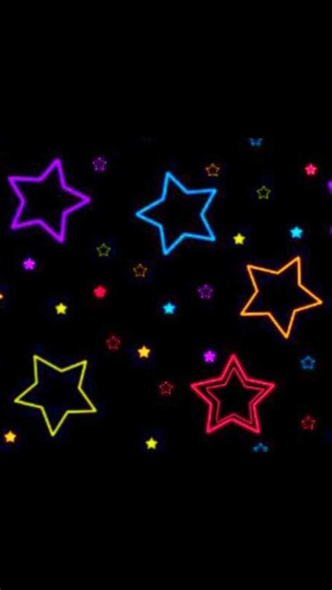 Blue Neon Star Wallpapers