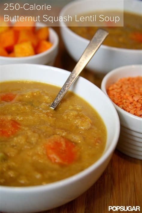 This curried lentils recipe has an estimated 255 calories per serving, with 4 servings overall. Low Calorie, Low Maintenance, High Protein: Butternut ...