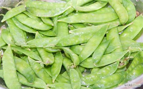 How To Cook Snap Peas 12 Steps With Pictures Wikihow Snap Peas