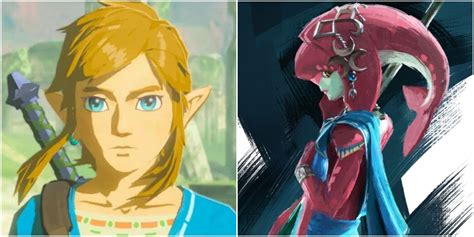 The Legend Of Zelda Breath Of The Wild Ranking The Best Characters