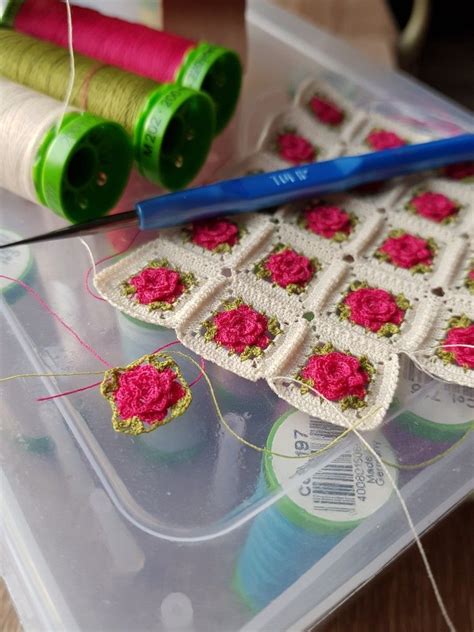 Microcrochet By Ann Giling In 2022 Crochet Bedspread Pattern Crochet