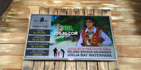 Hal ini dimaksudkan agar kamu membawa. Harga Biaya Tiket Masuk Jogja Bay Water Park - MindaTour.com